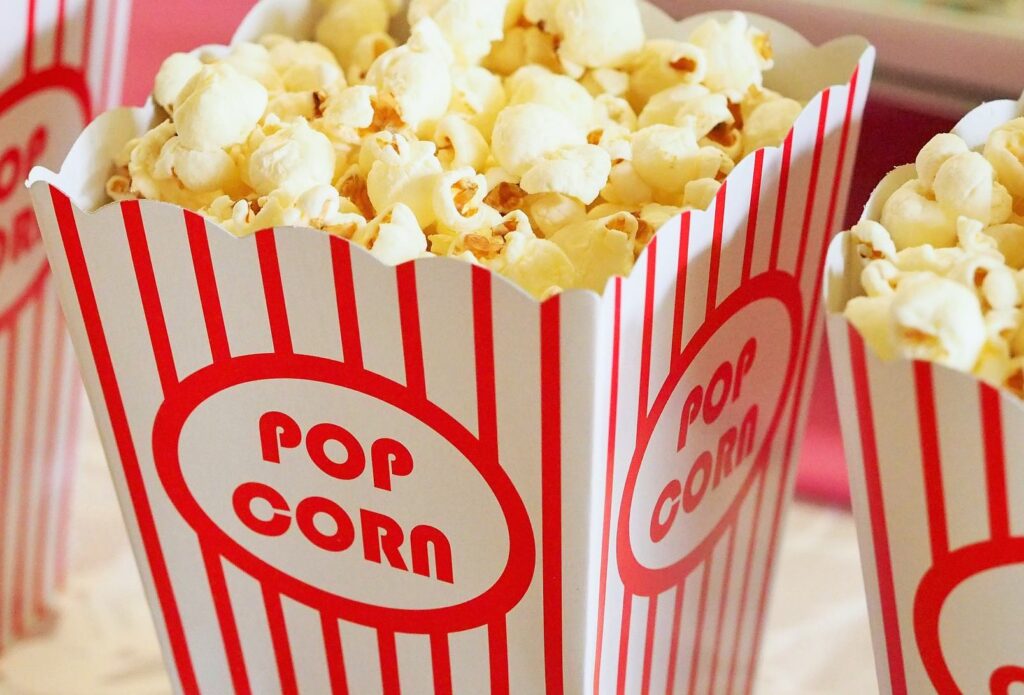 Popcorn schachtel Devon Breen Pixabay